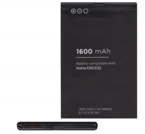 gigapack Akku 1600mAh LI-ION (BP-4L kompatibilis) Nokia E6-00 / 6760 Slide / E72  " csomagol&aacute;s" (GP-11580)