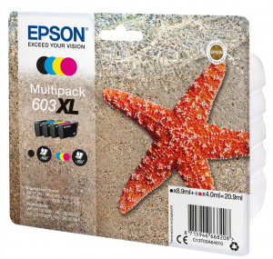 Epson T03A6 Patron Multipack 20,9ml No.603XL (C13T03A64010)