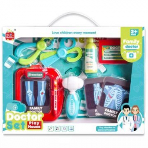 Manyuk Toys Orvosi eszk&ouml;z&ouml;k j&aacute;t&eacute;kszett - 8 db-os (1208A-1)