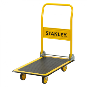 Stanley összecsukható kiskocsi, 150 kg teherbírás, golyóscsapágyas kerekek, gyors összecsukás, tömege 7,8 kg, acél váz (SXWTD-PC527)