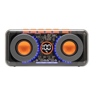 SAL vezet&eacute;k n&eacute;lk&uuml;li hangsz&oacute;r&oacute; &eacute;s multim&eacute;dia-lej&aacute;tsz&oacute;, 2 x 10 W, RGB LED, BT TWS, USB-C, ~8 &oacute;ra &uuml;zemidő, superbass m&eacute;lysug&aacute;rz&oacute; (MECHAPOWER)