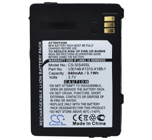 Cameron Sino Li-Ion akku (3.7V/840mAh, Siemens L36880-N4501-A100 kompatibilis) FEKETE Siemens ME45 / S45 (CS-SIS45SL)