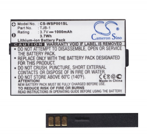 Cameron Sino akku 1000mAh LI-ION (TJB-1 kompatibilis) Binatone B200/B220/SpeakEasy Mobile Plus (CS-WSP001SL)