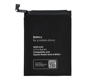 gigapack Akku 5020mAh LI-Polymer (BN54 kompatibilis) Xiaomi Redmi Note 9 (10X 4G) " csomagol&aacute;s" (GP-126397)
