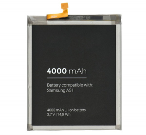 gigapack Akku 4000mAh LI-ION (EB-BA515ABY kompatibilis) Samsung Galaxy A51 5G (SM-A516F) / Galaxy A51 (SM-A515F) " csomagolás" (GP-99686)