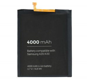 gigapack Akku 4000mAh LI-ION (EB-BA505ABU kompatibilis) Samsung Galaxy A50 (SM-A505F) / Galaxy A50s (SM-A507F) / Galaxy A20 (SM-A205F) " csomagolás" (