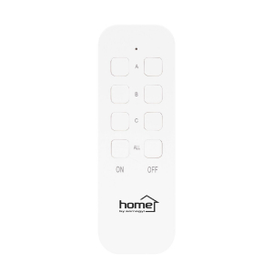 Home távirányítható mini hálózati aljzat szett, 2300 W, 3 aljzat + 1 távirányító, 40m hatótáv (TH2313)
