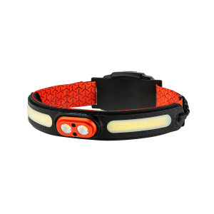 Nebo CURVBEAM 600 FLEX fejlámpa, 600 lumen, 1100mAh, COB LED, IPX4, 180°-os világítás (NEB-HLP-0021-G)