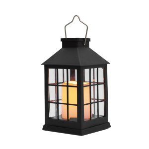 Home napelemes lámpás, 1db melegfehér LED, valósághű lángeffekt, akkumulátor, 6db-os display (MXLTN1)