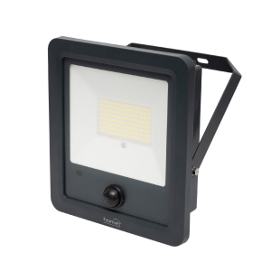 Home napelemes LED reflektor, 40 db SMD LED, 600lm, mozgásérzékelő, IP65 védettség, szolárpanel, távirányítható (FLP600SOLAR)