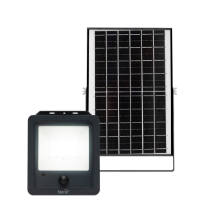 Home napelemes LED reflektor, 112 db SMD LED, 1800lm, mozg&aacute;s&eacute;rz&eacute;kelő, IP65 v&eacute;detts&eacute;g, szol&aacute;rpanel, t&aacute;vir&aacute;ny&iacute;that&oacute; (FLP1800SOLAR)