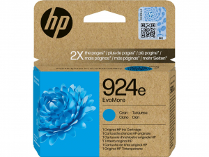 HP Tintapatron Cyan 800 oldal kapacit&aacute;s No.924e EvoMore (4K0U7NE)