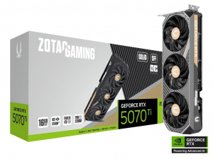 Zotac GeForce RTX 5070 Ti 16GB SOLID SFF OC videokártya (ZT-B50710J3-10P)