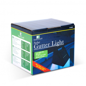 Garden of Eden ereszcsatorn&aacute;ra szerelhető SMD LED-es szol&aacute;rl&aacute;mpa fekete (11443 )