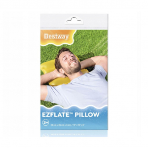 Bestway felfújható párna citromsárga 38x25x5cm (56415A)