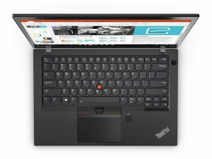 Lenovo ThinkPad T470 Laptop i7-7600U/16GB/512GB/Win 10 Pro fekete (15226434) Silver