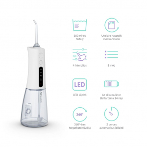 TrueLife AquaFloss Compact L100 sz&aacute;jzuhany (TLCFMAFCL10WA)