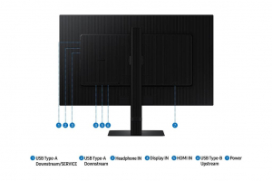 37" Samsung ViewFinity S8 S80D UHD monitor (LS37D800EAUXEN)