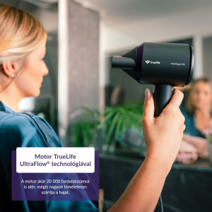 TrueLife HairDryer D3 hajsz&aacute;r&iacute;t&oacute; fekete-lila (TLHDMHDD3NNGA)