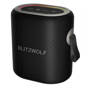 BlitzWolf BW-WA8 RGB Bluetooth hangszóró fekete