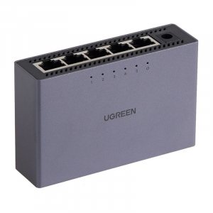 UGREEN CM633 5 portos Gigabit Ethernet switch fekete (15641EU)