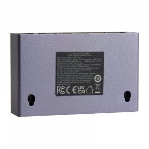 UGREEN CM633 5 portos Gigabit Ethernet switch fekete (15641EU)