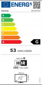 Samsung QE43Q7FAAUXXH 43" 4K UHD Smart QLED TV