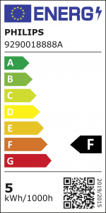 Philips E14 5W LED fényforrás meleg fehér (77215400)