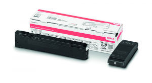 OKI C650 Toner Black 7000 oldalra (09006130)
