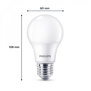 Philips E27 8W LED fényforrás meleg fehér 6db (9290023062)