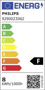 Philips E27 8W LED fényforrás meleg fehér 6db (9290023062)