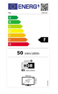 TCL 43P7K 43" QLED Smart TV