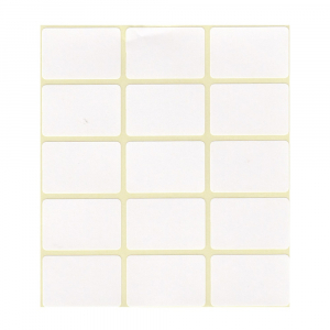 Etikett címke, 20x30mm, 4 lap, 15 címke/lap (ISCIN30)