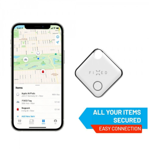 FIXED Intelligens nyomk&ouml;vető iOS "Find My" t&aacute;mogat&aacute;ssal feh&eacute;r (FIXTAG-WH)