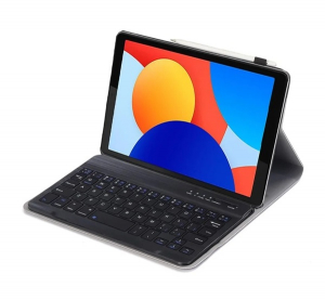 gigapack Tok &aacute;ll&oacute;, bőr hat&aacute;s&uacute; (FLIP, bluetooth billentyűzet, asztali tart&oacute;, QWERTY, angol nyelvű) FEKETE Xiaomi Redmi Pad SE 8.7 (GP-168370)
