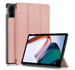 gigapack Tok &aacute;ll&oacute;, bőr hat&aacute;s&uacute; (akt&iacute;v FLIP, oldalra ny&iacute;l&oacute;, TRIFOLD, asztali tart&oacute;) ROZ&Eacute;ARANY Xiaomi Redmi Pad SE 11 " csomagol&aacute;s" (GP-150454)