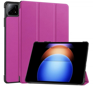 gigapack Tok &aacute;ll&oacute;, bőr hat&aacute;s&uacute; (akt&iacute;v FLIP, oldalra ny&iacute;l&oacute;, TRIFOLD, asztali tart&oacute;) LILA Xiaomi Pad 6S Pro " csomagol&aacute;s" (GP-157493)