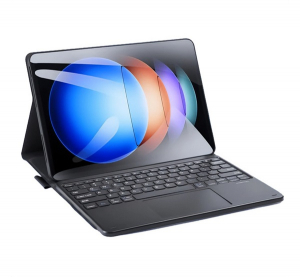 Dux Ducis tok &aacute;ll&oacute;, bőr hat&aacute;s&uacute; (FLIP, bluetooth billentyűzet, asztali tart&oacute;, QWERTY, angol nyelvű, ceruza tart&oacute;) FEKETE Xiaomi Pad 6S Pro (GP-157411)