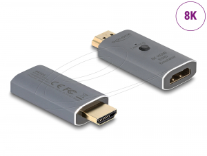 Delock HDMI EDID emul&aacute;tor 8K (64324)