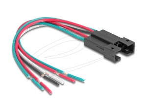 Delock Foglalat 22 mm-es 6 tűs Nyom&oacute; Gomb vagy Kapcsol&oacute; (90791)