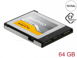 Delock CFexpress memória kártya 64 GB (54064)