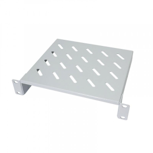 LogiLink Konzolos polc 10"-os rackbe szerel&eacute;shez, 200 mm, 1U, vil&aacute;gossz&uuml;rke (ACT111)