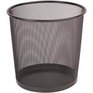 Fornax F&eacute;mh&aacute;l&oacute;s pap&iacute;rkos&aacute;r 29,5x34cm, 20 liter nagy  fekete (A-013448)