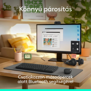 Logitech MK250 vezetéknélküli billentyűzet + egér (920-013525)