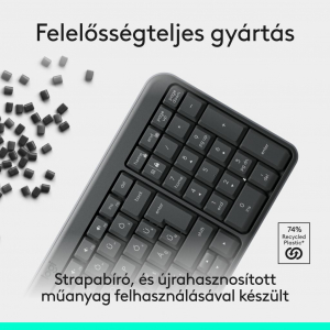 Logitech MK250 vezetéknélküli billentyűzet + egér (920-013525)