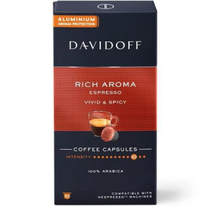 Davidoff Rich Aroma Nespresso&reg; kompatibilis k&aacute;v&eacute;kapszula 10 db (522668)