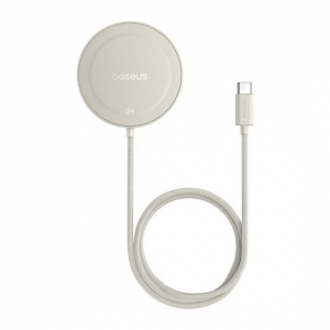 Baseus Simple Mini4 m&aacute;gneses vezet&eacute;k n&eacute;lk&uuml;li t&ouml;ltő 15W arany (P10273300G21-00)