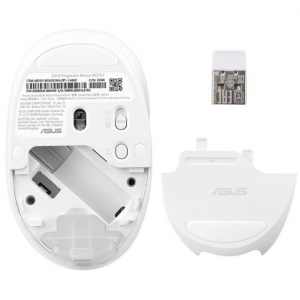 ASUS MD101 vezeték nélküli egér fehér