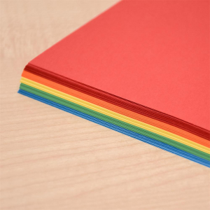 Bluering M&aacute;sol&oacute;pap&iacute;r, sz&iacute;nes, vegyes sz&iacute;nek A4, 80g  5x20 &iacute;v/csomag, intenz&iacute;v sz&iacute;nes