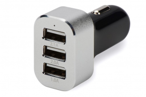 Ednet 84119 USB autós töltő 3 port